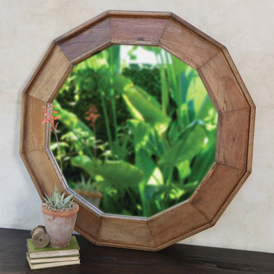 Euclid Wood Frame Mirror