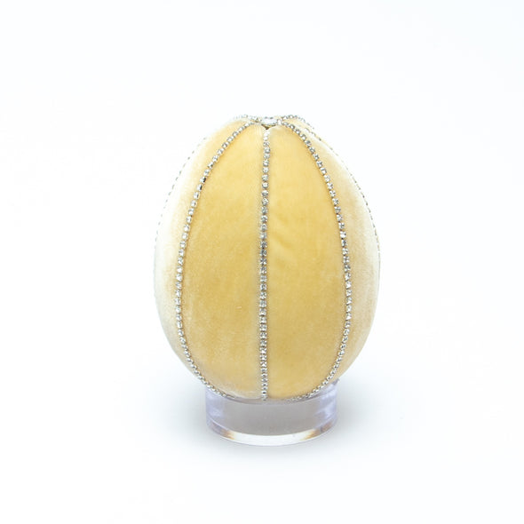Crystal Ribbon Velvet Eggs